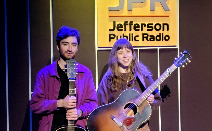 Viv and Riley in the JPR Steve Nelson Performance Studio